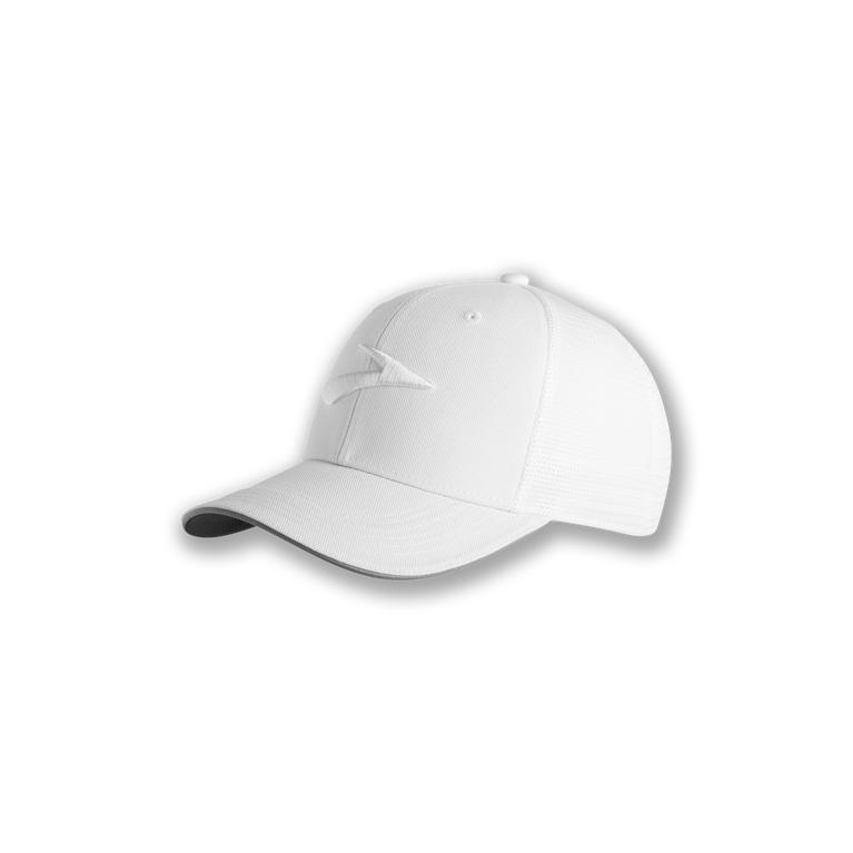 Brooks Discovery Trucker Running Hat - Women's - White/Path (30468-EXDV)